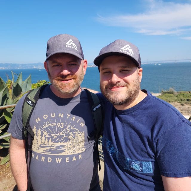 Luke and Brian