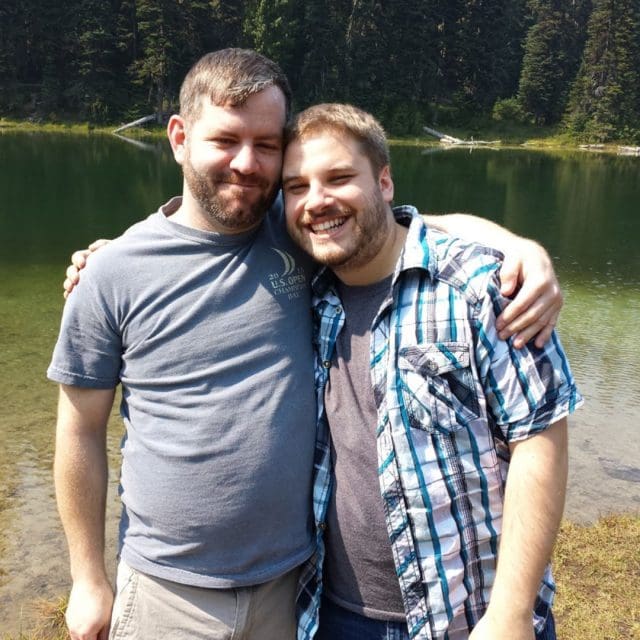 Luke and Brian