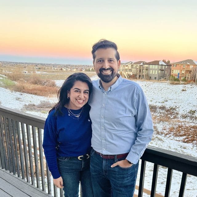 Sarvenaz and Emmanuel