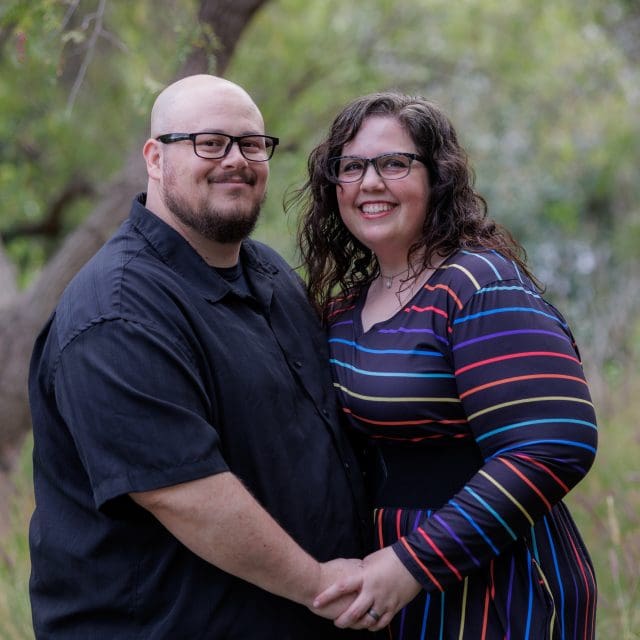 Katie and Tony