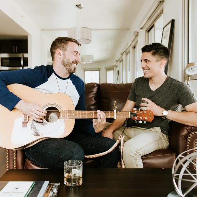 Andrew and Devin