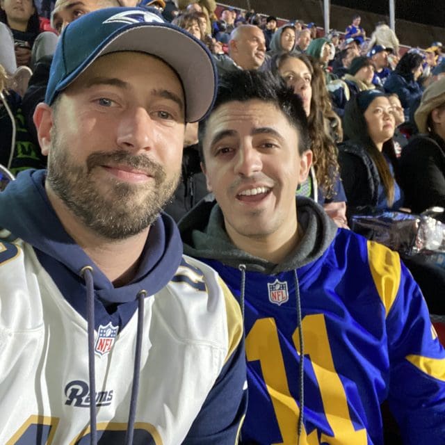 Andrew and Devin
