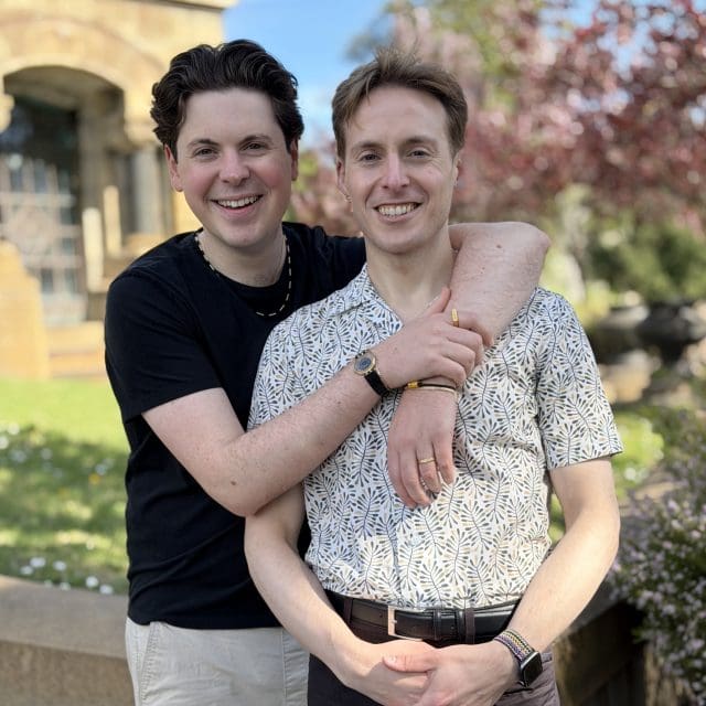 Aidan and Michael